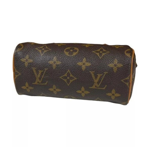 LOUIS VUITTON Shoulder Bag M4154 Monogram canvas 2way Monogram Mini Speedy used - Picture 5 of 11